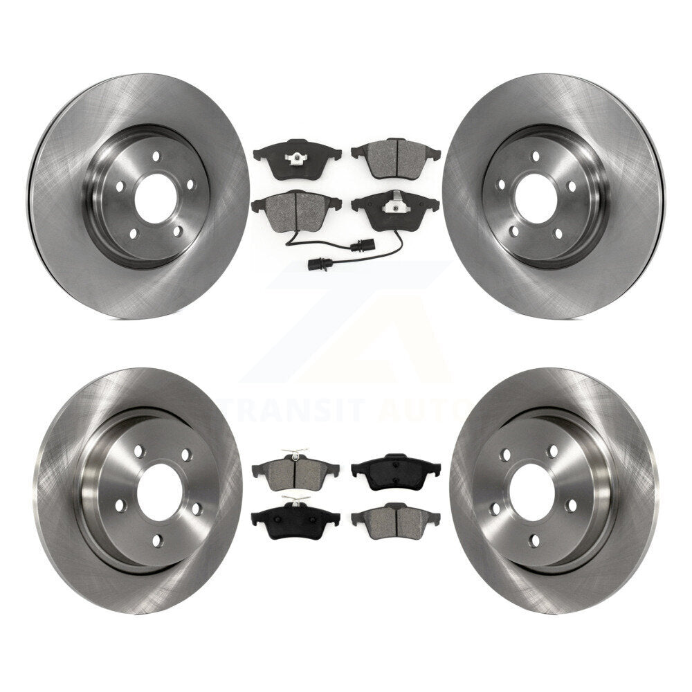 Transit Auto K8S-101357 Disc Brake Kit for 2004-2013 Volvo C70, Volvo S40, Volvo V50 - Front and Rear product image