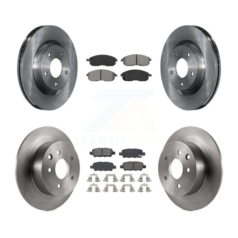 Transit Auto K8S-101358 Disc Brake Kit for 2007-2013 Nissan Altima - Front and Rear product image