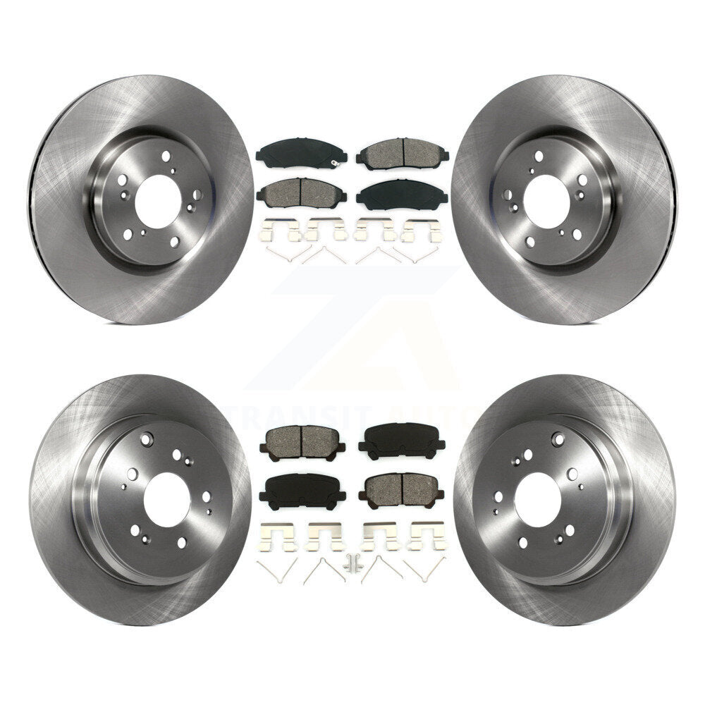 Transit Auto K8S-101361 Disc Brake Kit for 2007-2015 Acura ZDX, Honda Pilot, Acura MDX - Front and Rear product image