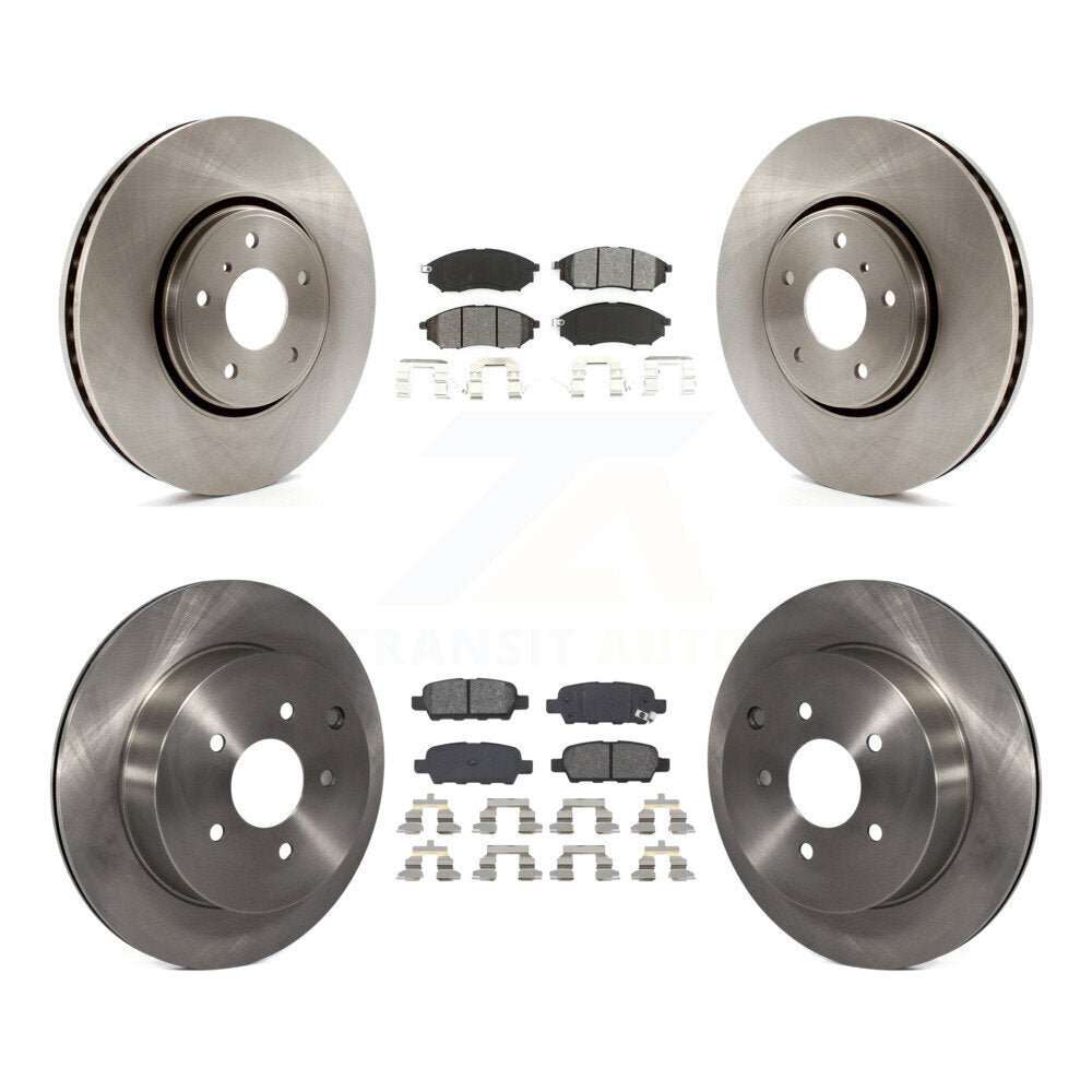 Transit Auto K8S-101362 Disc Brake Kit for 2006-2013 INFINITI FX37, INFINITI FX35, INFINITI FX45 - Front and Rear product image
