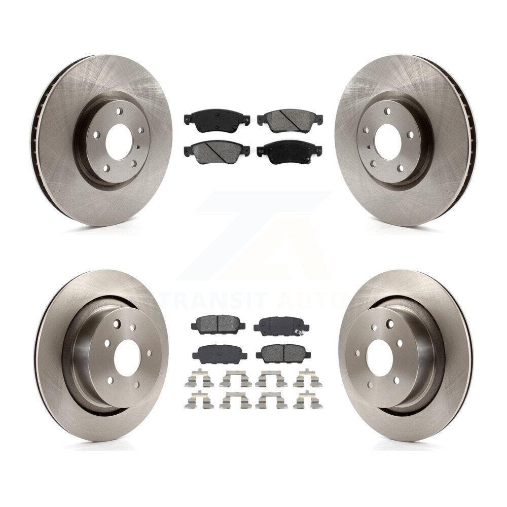 Transit Auto K8S-101363 Disc Brake Kit for 2007-2015 INFINITI Q60, INFINITI G35 - Front and Rear product image