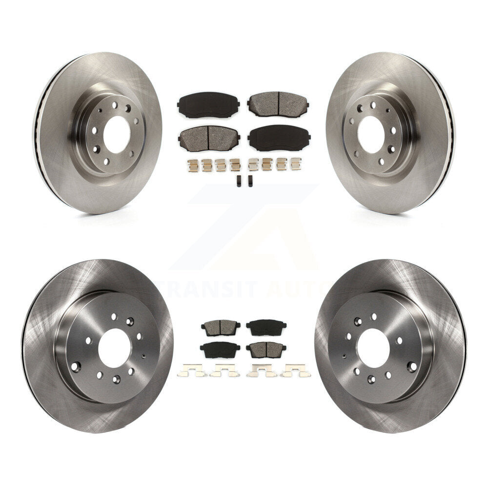Transit Auto K8S-101365 Disc Brake Kit for 2007-2015 Mazda CX-9 - Front and Rear product image