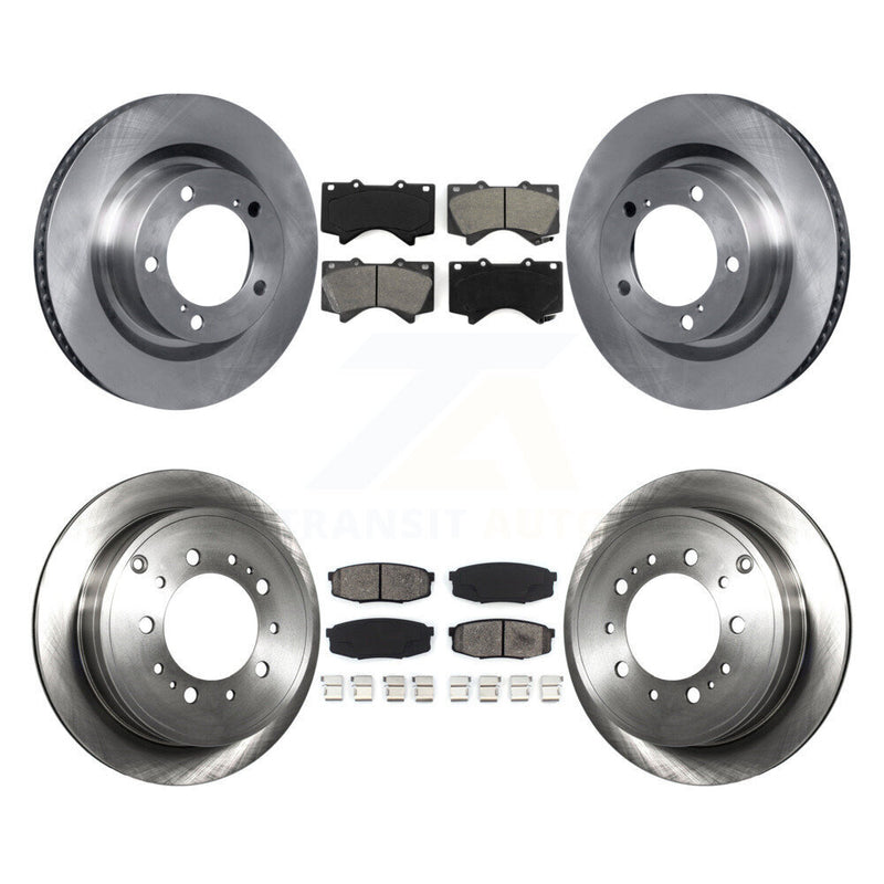 Transit Auto K8S-101366 Disc Brake Kit for 2007-2022 Toyota Land Cruiser, Lexus LX570, Toyota Sequoia & more - Front and Rear product image