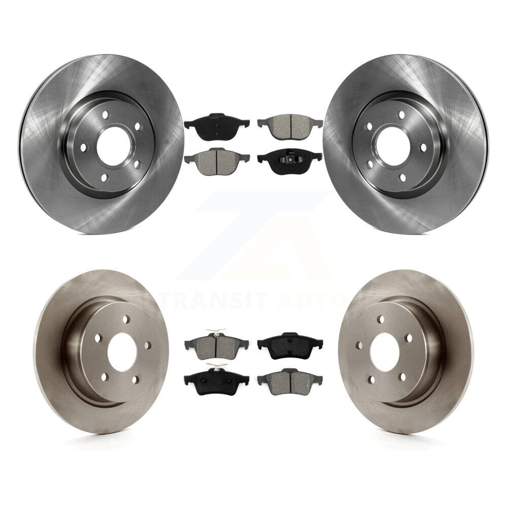 Transit Auto K8S-101374 Disc Brake Kit for 2013-2017 Ford C-Max, Ford Escape - Front and Rear product image