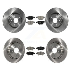 Transit Auto K8S-101376 Disc Brake Kit for 2004-2013 Volvo C30, Volvo C70, Volvo S40 & more - Front and Rear product image