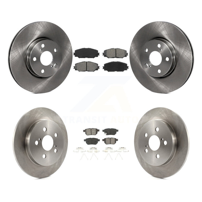 Transit Auto K8S-101384 Disc Brake Kit for 2009-2019 Toyota Corolla, Toyota Matrix, Pontiac Vibe - Front and Rear product image