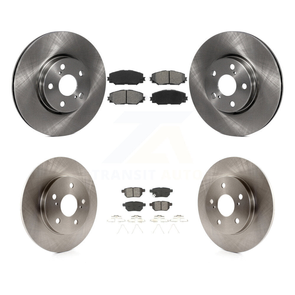 Transit Auto K8S-101385 Disc Brake Kit for 2014 Toyota Matrix - Front and Rear product image