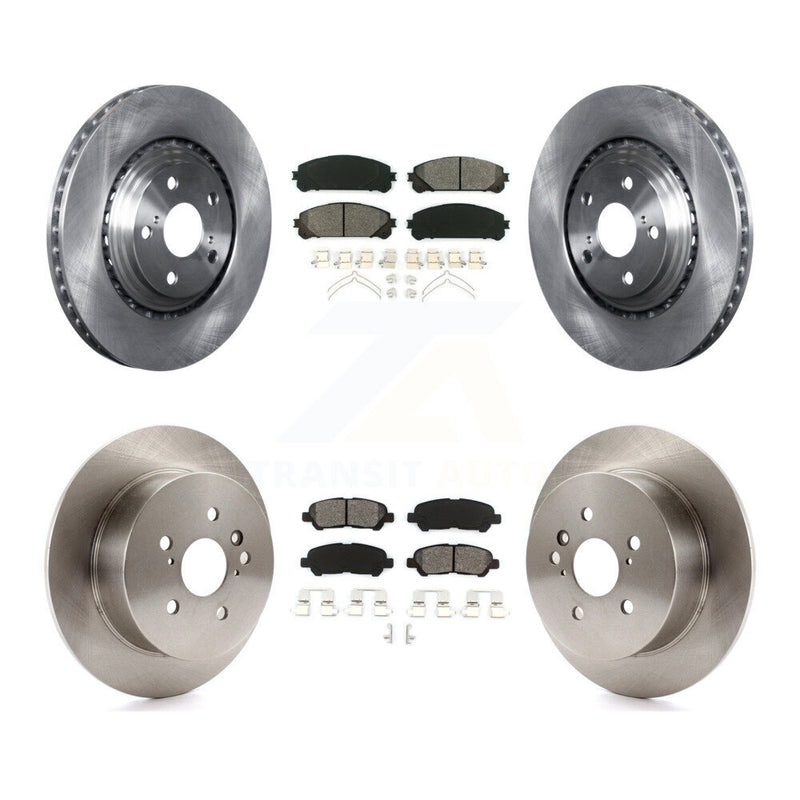 Transit Auto K8S-101389 Disc Brake Kit for 2008-2013 Toyota Highlander - Front and Rear product image