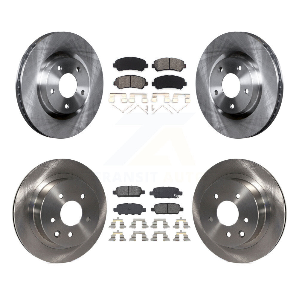 Transit Auto K8S-101392 Disc Brake Kit for 2008-2015 Nissan Rogue Select, Nissan Rogue - Front and Rear product image