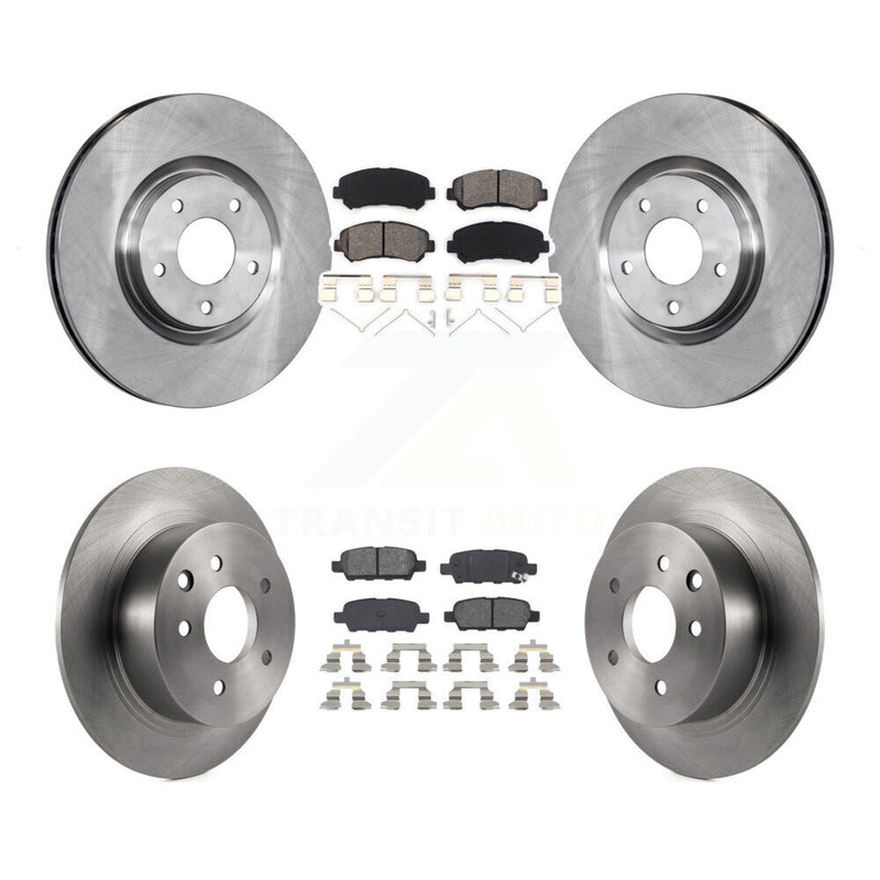 Transit Auto K8S-101394 Disc Brake Kit for 2007-2012 Nissan Sentra - Front and Rear product image