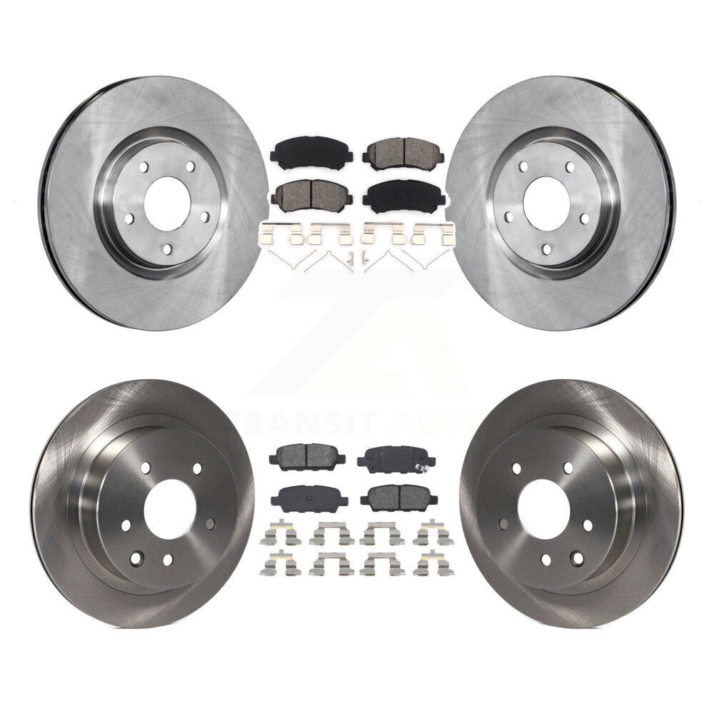 Transit Auto K8S-101395 Disc Brake Kit for 2014-2017 Nissan Juke - Front and Rear product image