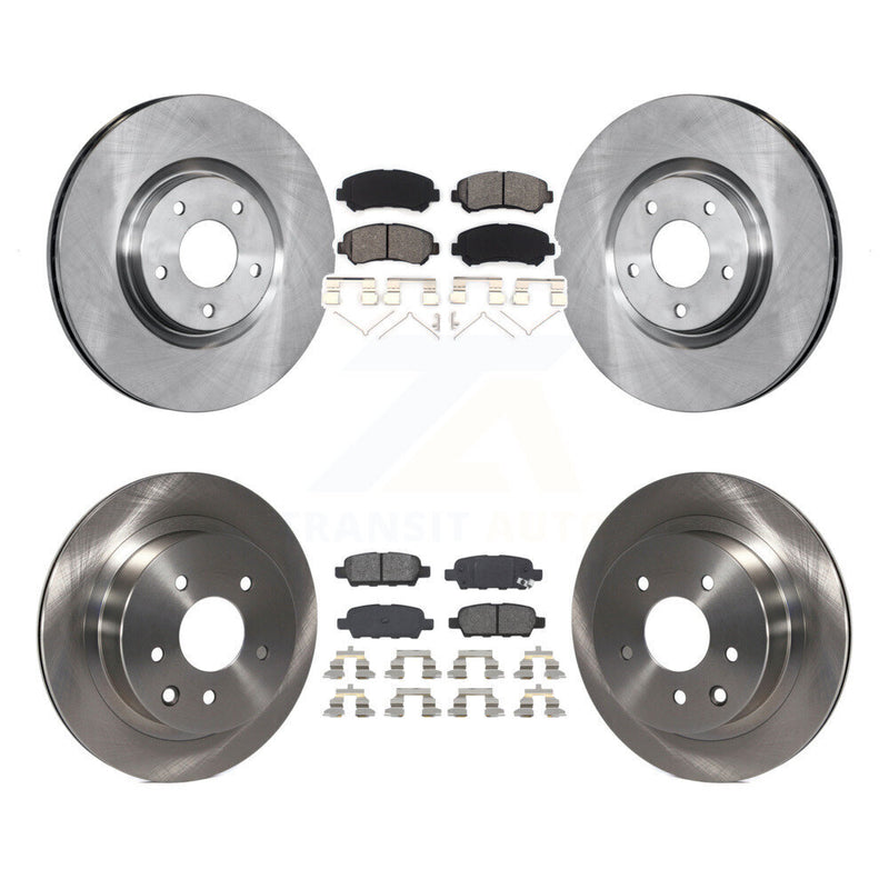 Transit Auto K8S-101395 Disc Brake Kit for 2014-2017 Nissan Juke - Front and Rear product image