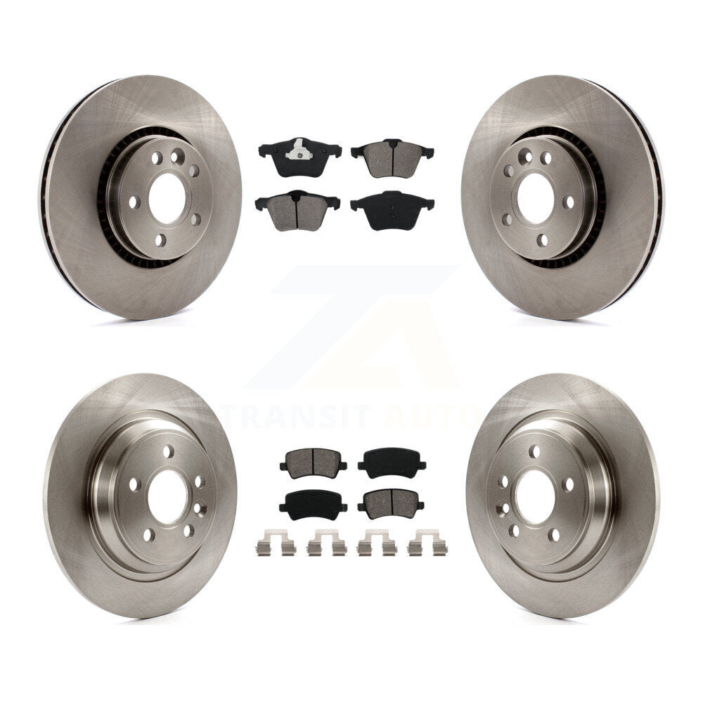 Transit Auto K8S-101396 Disc Brake Kit for 2008-2018 Volvo S60 Cross Country, Volvo V60 Cross Country, Volvo S60 & more - Front and Rear product image