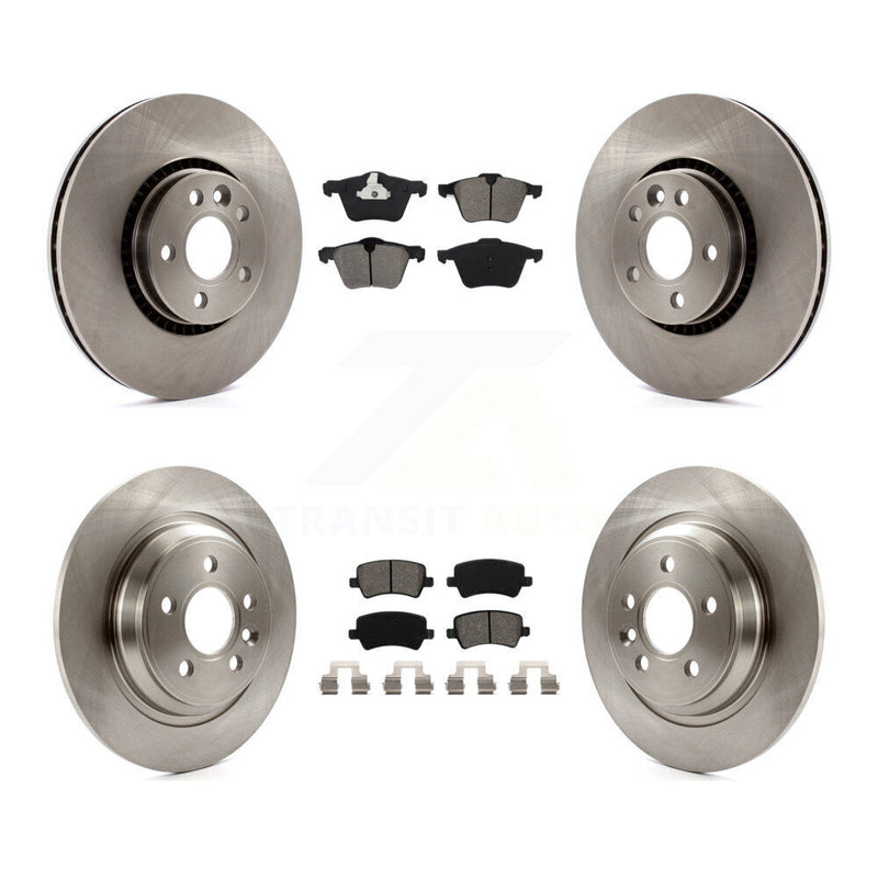 Transit Auto K8S-101396 Disc Brake Kit for 2008-2018 Volvo S60 Cross Country, Volvo V60 Cross Country, Volvo S60 & more - Front and Rear product image