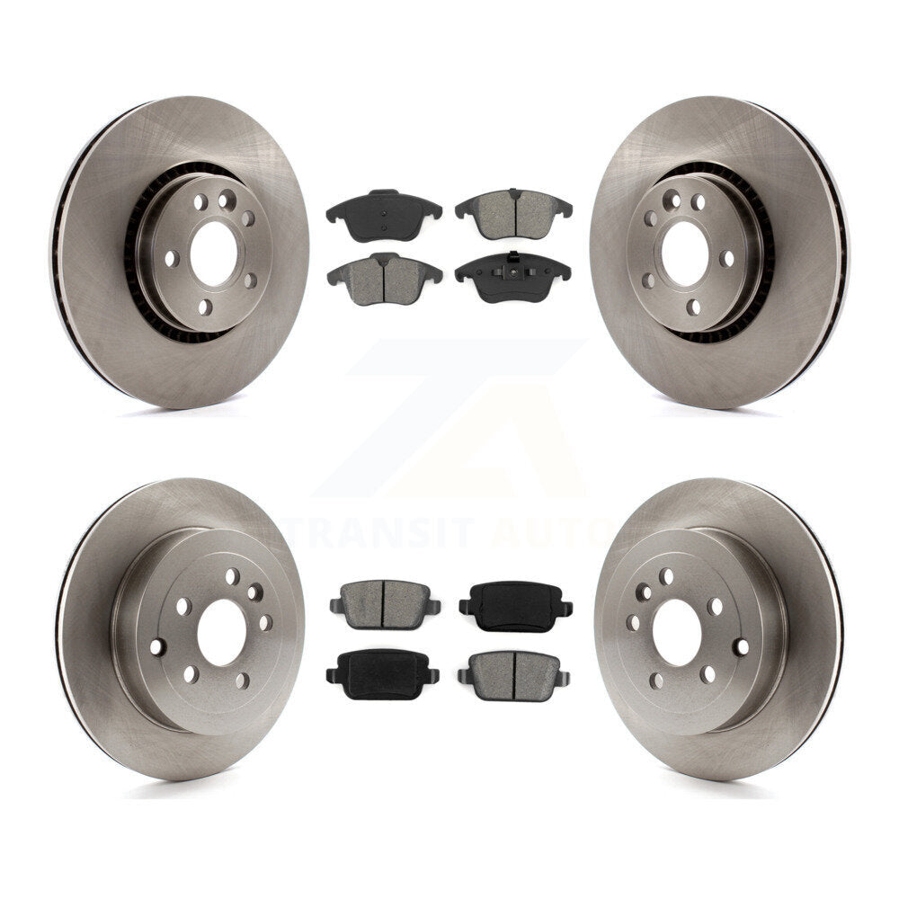 Transit Auto K8S-101397 Disc Brake Kit for 2008-2011 Land Rover LR2 - Front and Rear product image