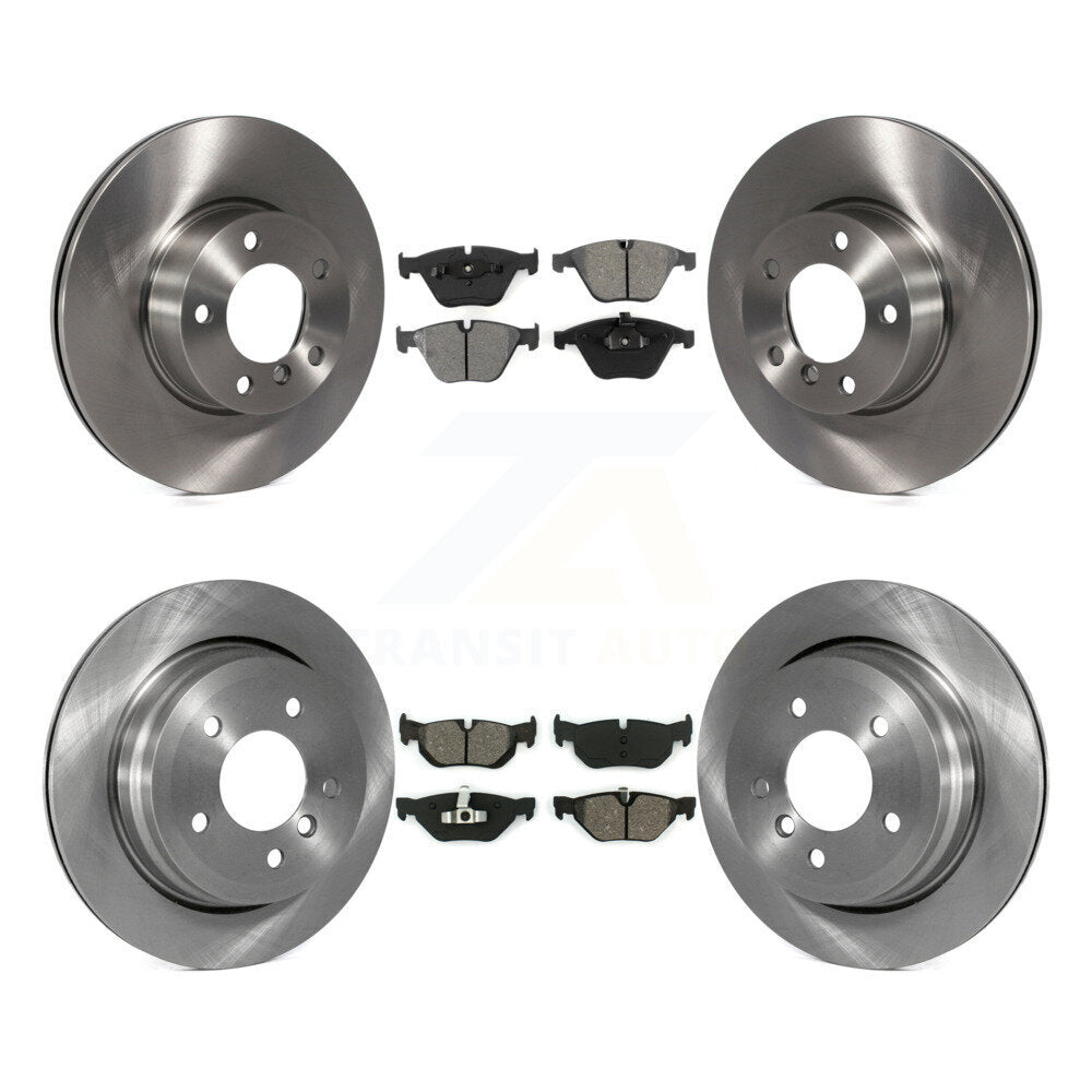 Transit Auto K8S-101402 Disc Brake Kit for 2008-2015 BMW X1, BMW 328i, BMW 328i xDrive & more - Front and Rear product image
