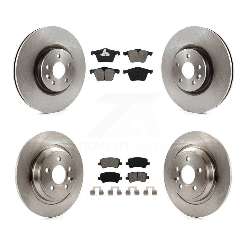 Transit Auto K8S-101404 Disc Brake Kit for 2008-2014 Volvo S60, Volvo V70 - Front and Rear product image