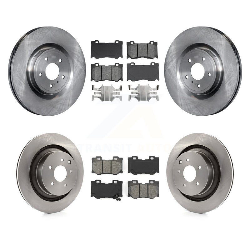 Transit Auto K8S-101406 Disc Brake Kit for 2009-2013 INFINITI G37 - Front and Rear product image