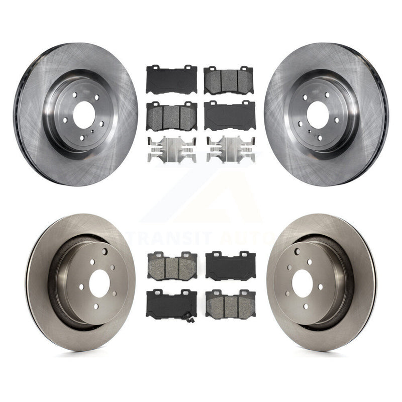 Transit Auto K8S-101407 Disc Brake Kit for 2009-2013 INFINITI FX50 - Front and Rear product image