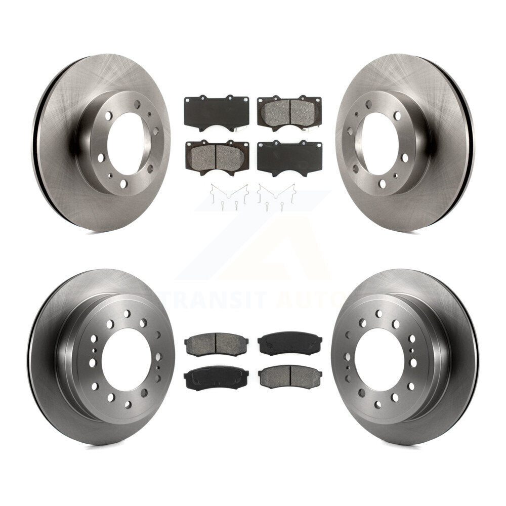 Transit Auto K8S-101411 Disc Brake Kit for 2003-2009 Toyota FJ Cruiser, Toyota 4Runner - Front and Rear product image