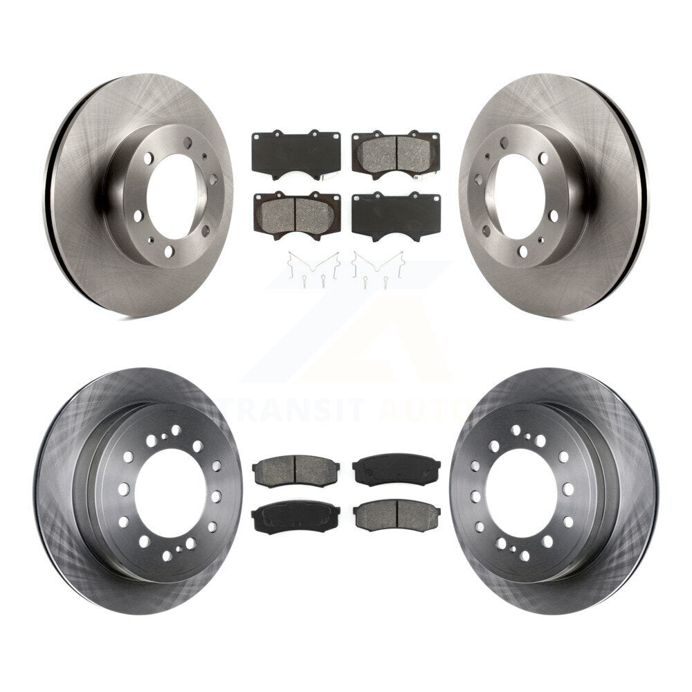Transit Auto K8S-101412 Disc Brake Kit for 2010-2014 Toyota FJ Cruiser - Front and Rear product image