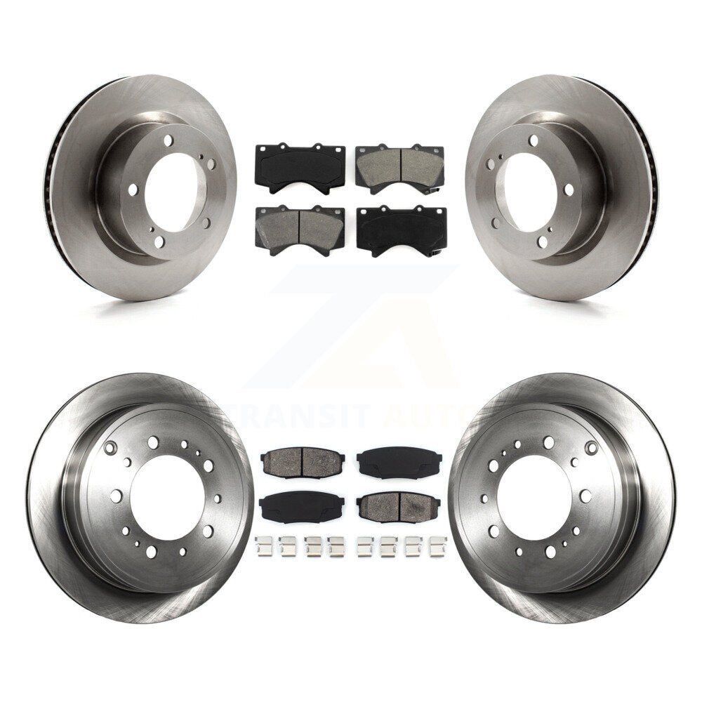 Transit Auto K8S-101413 Disc Brake Kit for 2008-2020 Toyota Land Cruiser, Lexus LX570 - Front and Rear product image