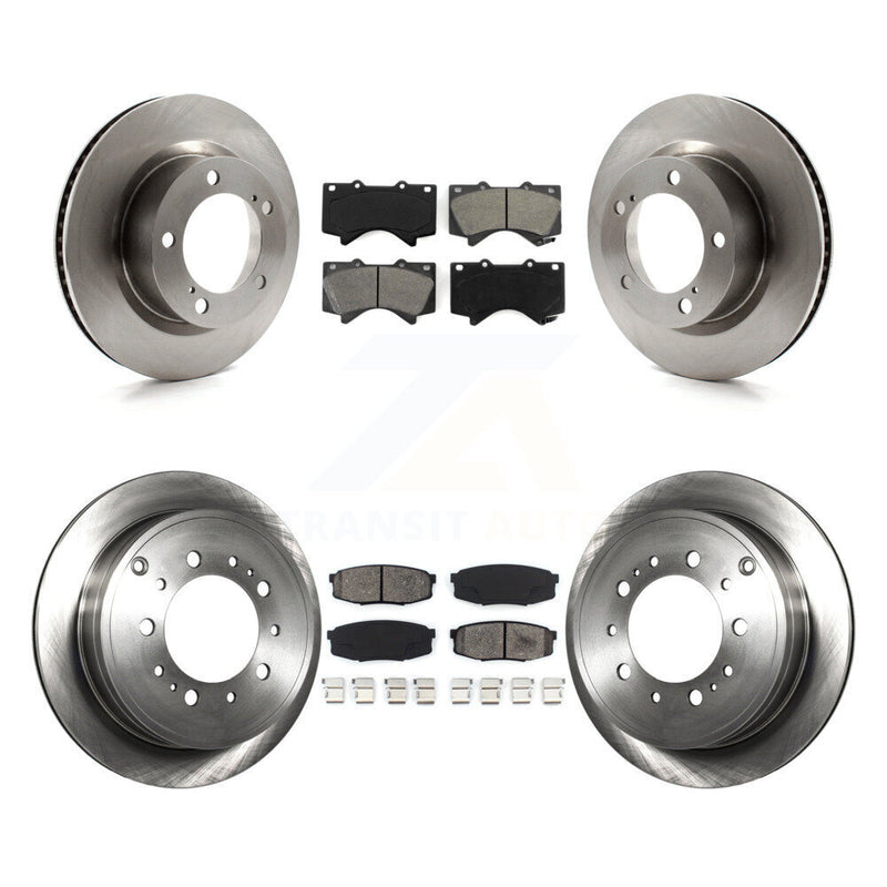 Transit Auto K8S-101413 Disc Brake Kit for 2008-2020 Toyota Land Cruiser, Lexus LX570 - Front and Rear product image