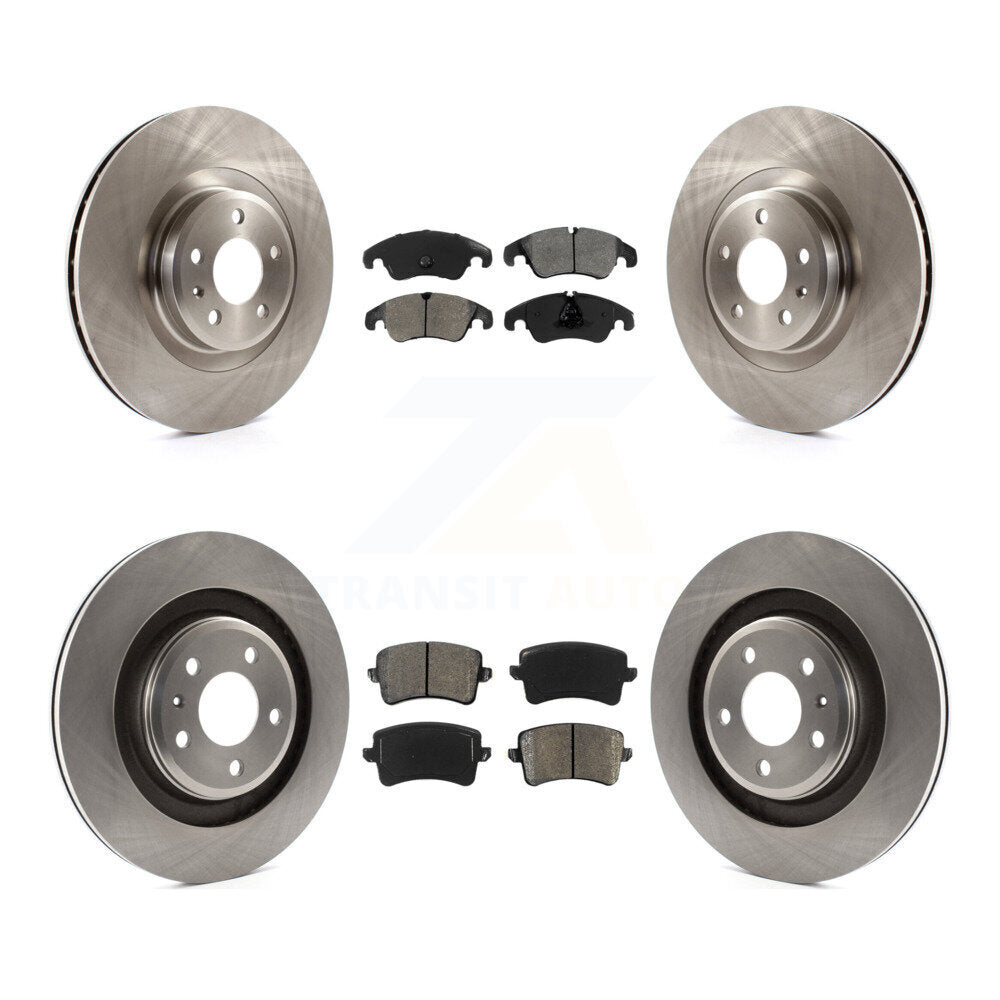 Transit Auto K8S-101415 Disc Brake Kit for 2008-2011 Audi S5, Audi S4 - Front and Rear product image
