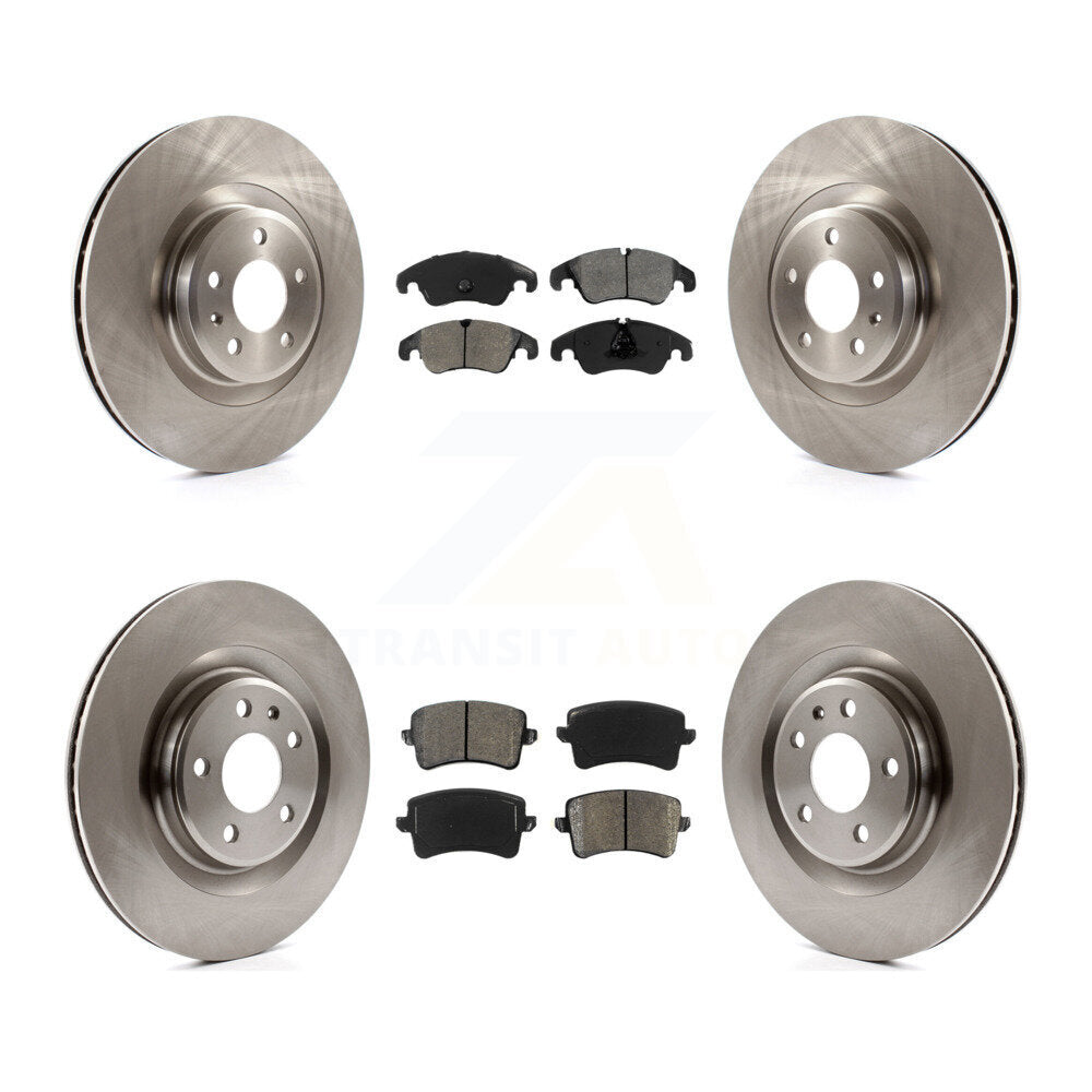 Transit Auto K8S-101416 Disc Brake Kit for 2011-2017 Audi Q5, Audi S5, Audi S4 - Front and Rear product image