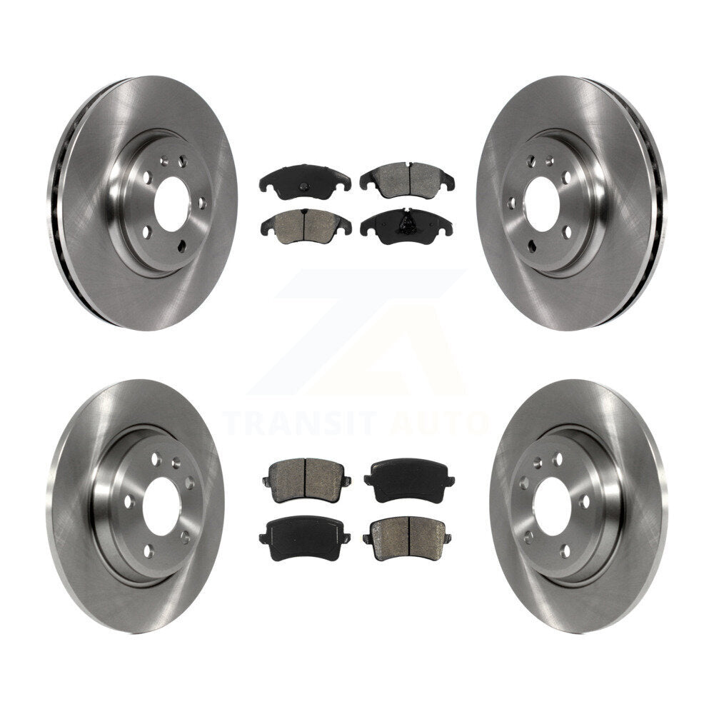 Transit Auto K8S-101417 Disc Brake Kit for 2008-2011 Audi A5, Audi A5 Quattro, Audi Q5 & more - Front and Rear product image