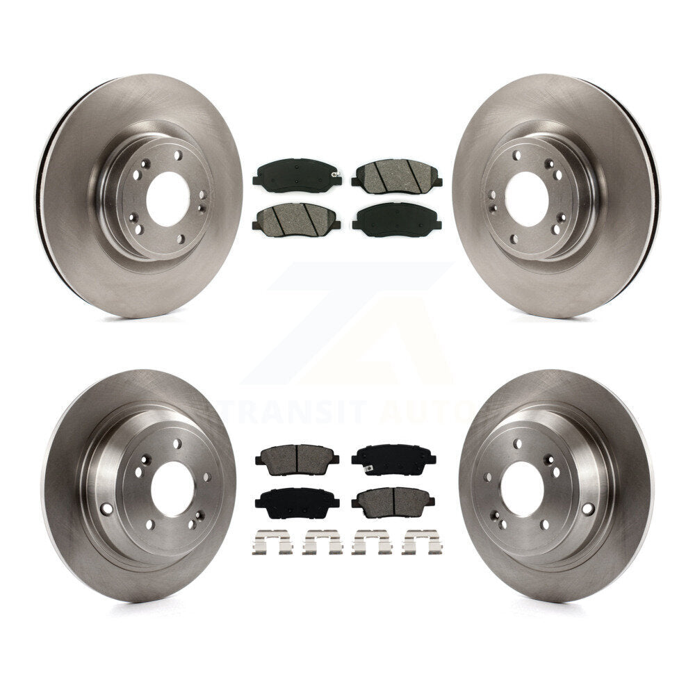 Transit Auto K8S-101421 Disc Brake Kit for 2010-2011 Hyundai Genesis - Front and Rear product image