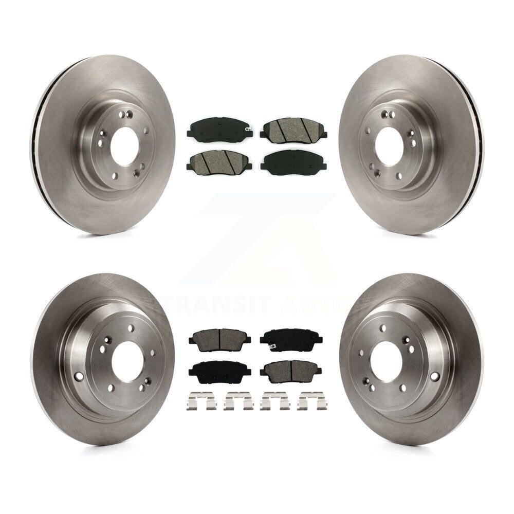 Transit Auto K8S-101422 Disc Brake Kit for 2012 Hyundai Genesis - Front and Rear product image