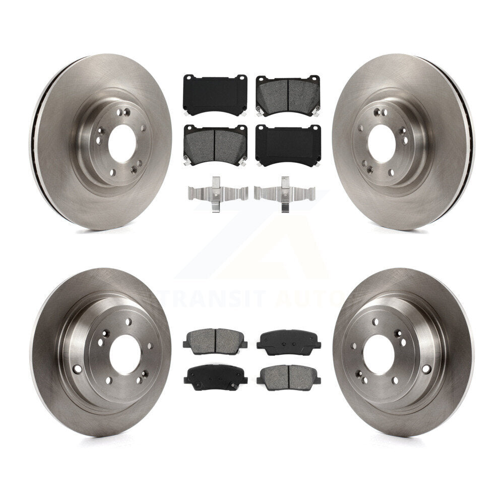 Transit Auto K8S-101423 Disc Brake Kit for 2009-2010 Hyundai Genesis - Front and Rear product image