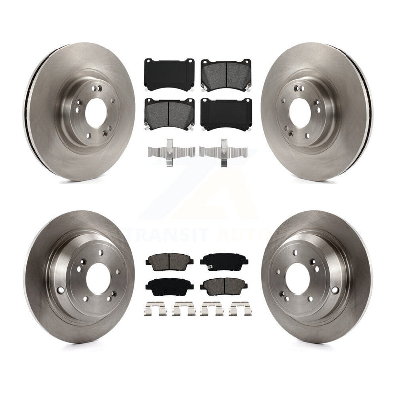Transit Auto K8S-101424 Disc Brake Kit for 2010-2014 Hyundai Genesis - Front and Rear product image
