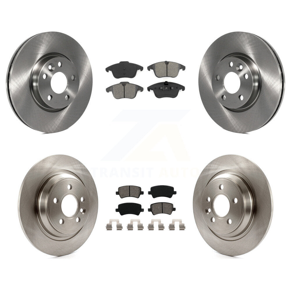 Transit Auto K8S-101425 Disc Brake Kit for 2013-2014 Volvo S60 - Front and Rear product image
