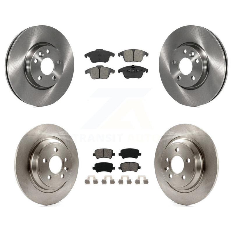 Transit Auto K8S-101425 Disc Brake Kit for 2013-2014 Volvo S60 - Front and Rear product image