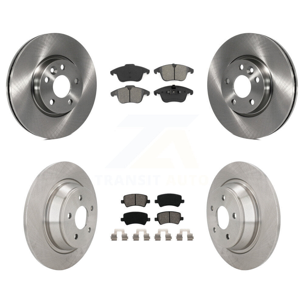 Transit Auto K8S-101427 Disc Brake Kit for 2012-2015 Land Rover Range Rover Evoque - Front and Rear product image
