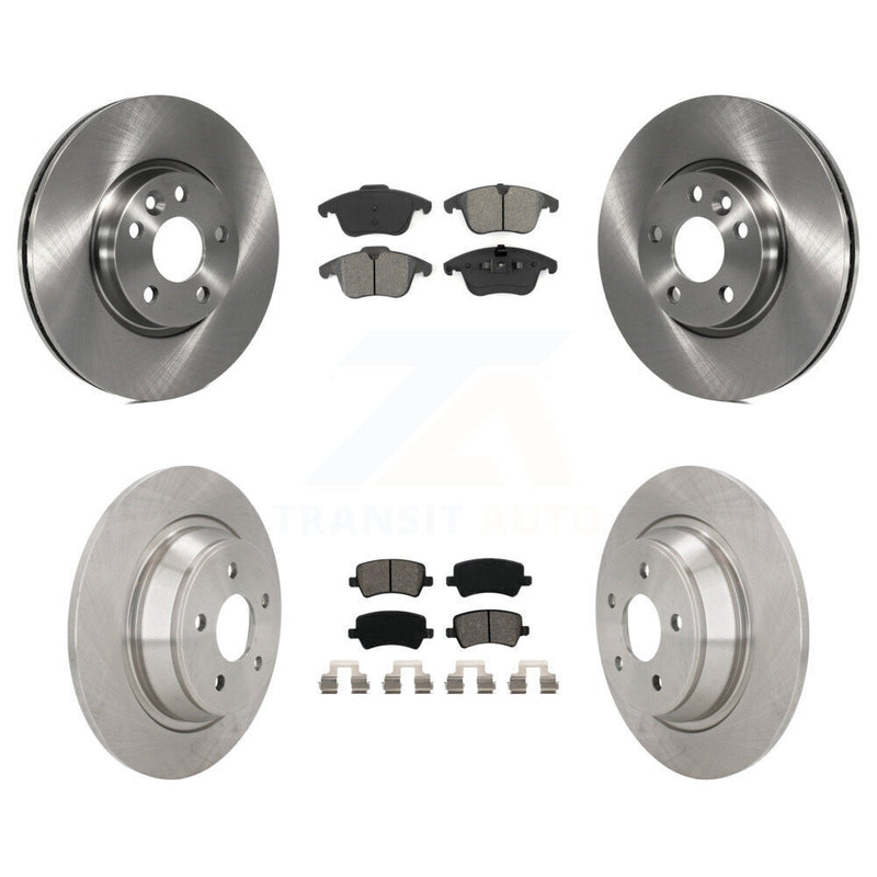 Transit Auto K8S-101427 Disc Brake Kit for 2012-2015 Land Rover Range Rover Evoque - Front and Rear product image
