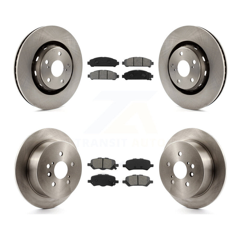 Transit Auto K8S-101428 Disc Brake Kit for 2009-2016 Toyota Venza - Front and Rear product image