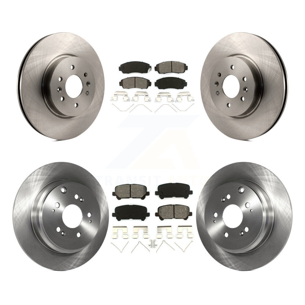 Transit Auto K8S-101430 Disc Brake Kit for 2011-2014 Honda Odyssey - Front and Rear product image