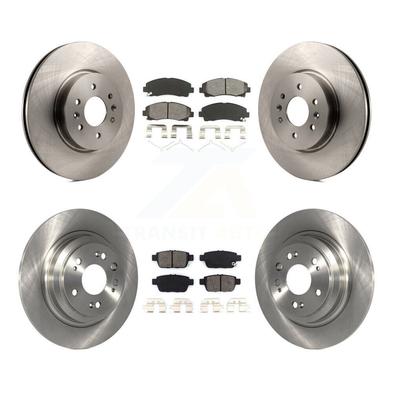 Transit Auto K8S-101431 Disc Brake Kit for 2009-2014 Acura TL - Front and Rear product image