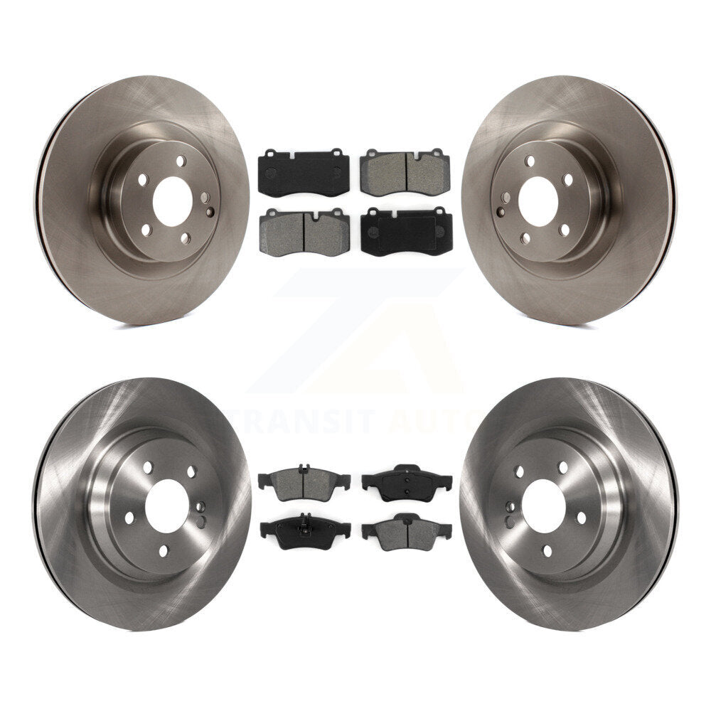Transit Auto K8S-101432 Disc Brake Kit for 2007-2014 Mercedes-Benz S350, Mercedes-Benz S550, Mercedes-Benz SL550 & more - Front and Rear product image