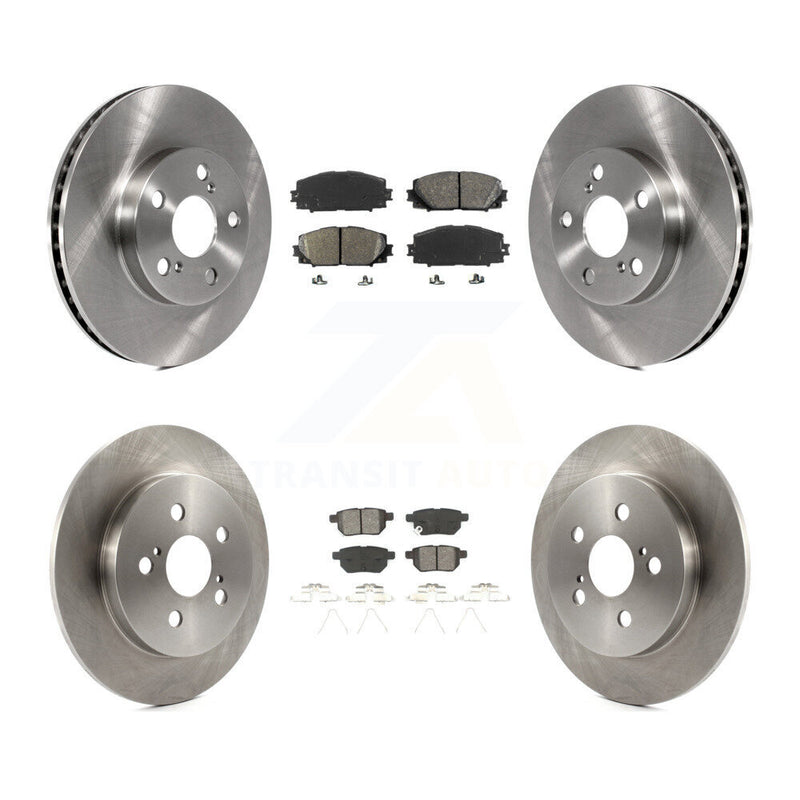 Transit Auto K8S-101433 Disc Brake Kit for 2010-2015 Toyota Prius Plug-In, Lexus CT200h, Toyota Prius - Front and Rear product image