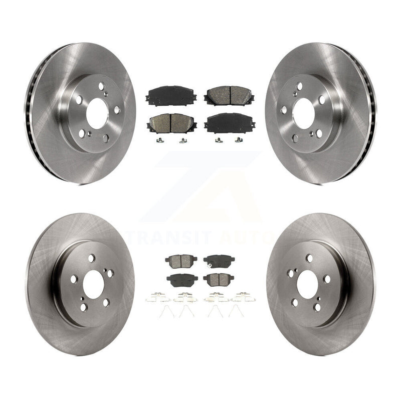 Transit Auto K8S-101434 Disc Brake Kit for 2011-2017 Lexus CT200h - Front and Rear product image