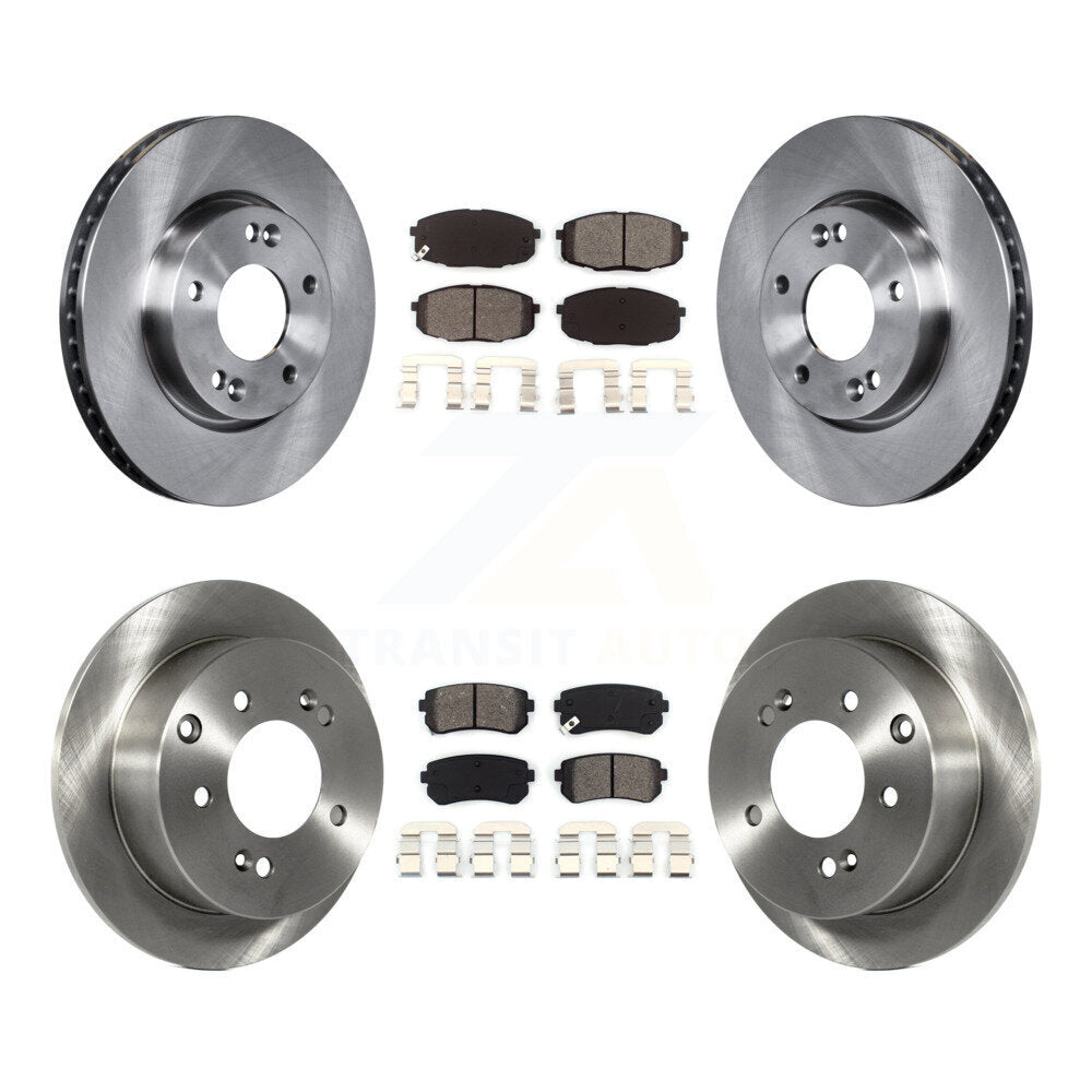 Transit Auto K8S-101435 Disc Brake Kit for 2010-2013 Kia Forte5, Kia Forte, Kia Forte Koup - Front and Rear product image