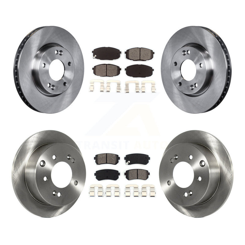 Transit Auto K8S-101435 Disc Brake Kit for 2010-2013 Kia Forte5, Kia Forte, Kia Forte Koup - Front and Rear product image