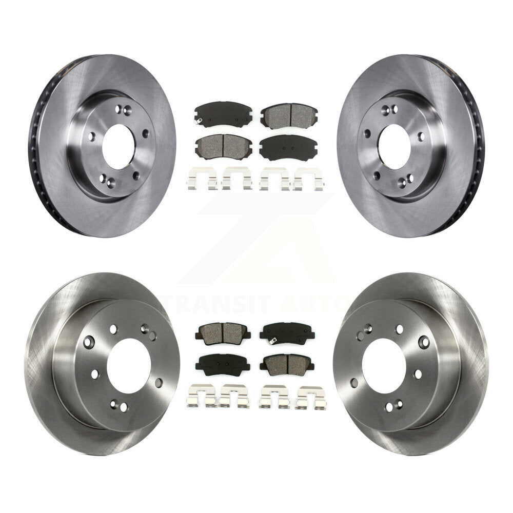 Transit Auto K8S-101437 Disc Brake Kit for 2010-2011 Kia Soul - Front and Rear product image