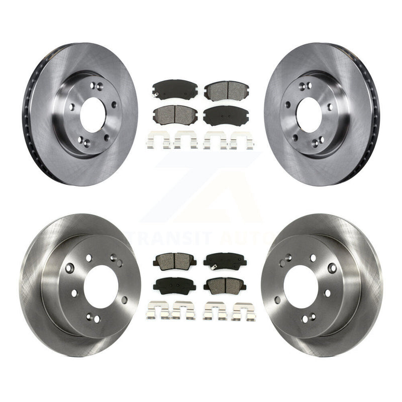 Transit Auto K8S-101437 Disc Brake Kit for 2010-2011 Kia Soul - Front and Rear product image