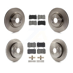 Transit Auto K8S-101438 Disc Brake Kit for 2010-2016 Hyundai Genesis Coupe - Front and Rear product image