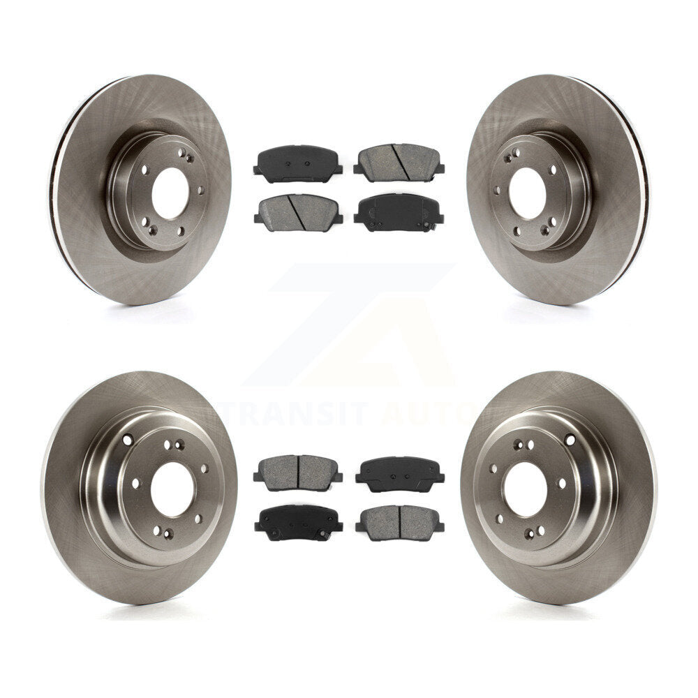 Transit Auto K8S-101439 Disc Brake Kit for 2010-2016 Hyundai Genesis Coupe - Front and Rear product image